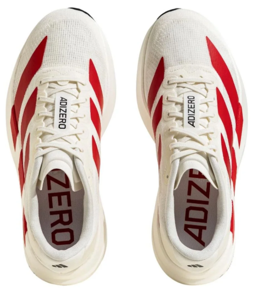 adidas Adizero Evo SL 'White / Red' JS1182