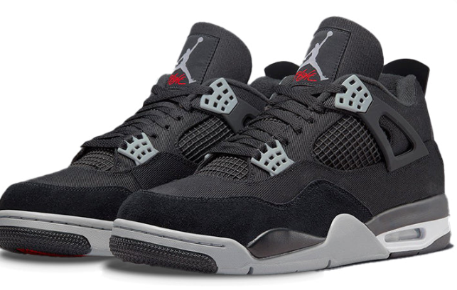 Air Jordan 4 Retro SE 'Black Canvas' (DH7138-006)