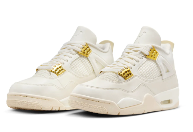 Air Jordan 4 Retro 'Metallic Gold' (WMNS) – AQ9129-170