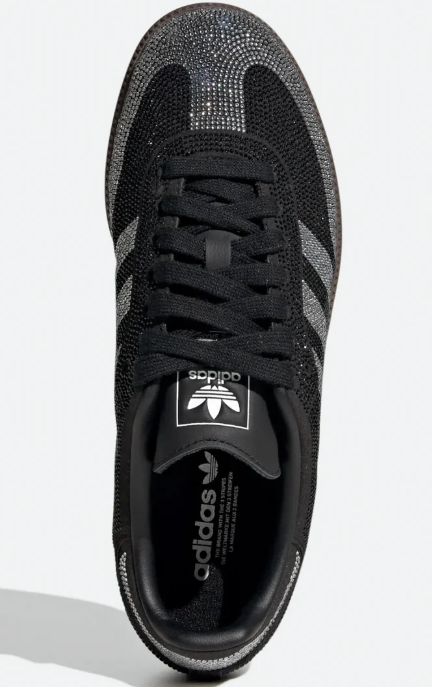 adidas Samba OG 'Black / Silver Rhinestone' Women's