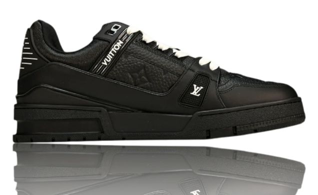 Louis Vuitton Trainer Low 'Monogram Black Embossed' 1AAREY