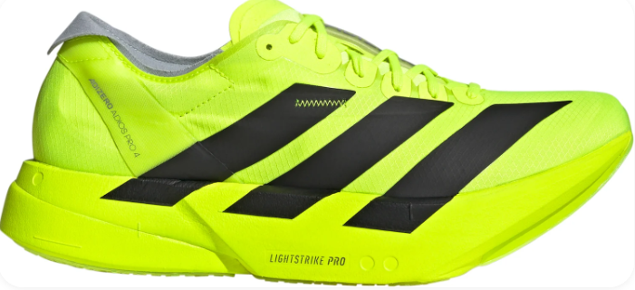 adidas Adizero Adios Pro 4 'Lucid Lemon / Black' Men's