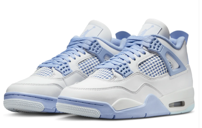 Air Jordan 4 Retro 'Forget Me Not' (Aluminum) Women's HV0823-100