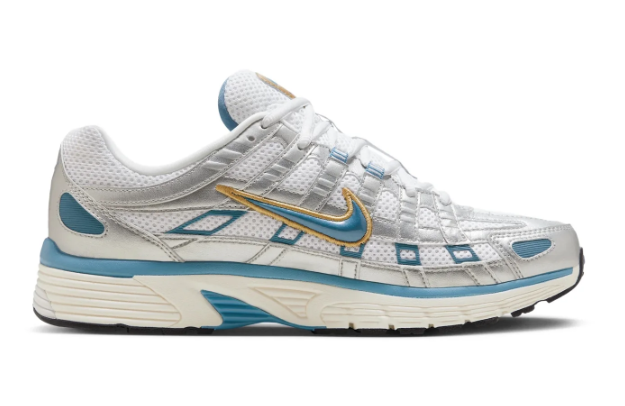 Nike P-6000 Metallic Silver / Aegean Storm