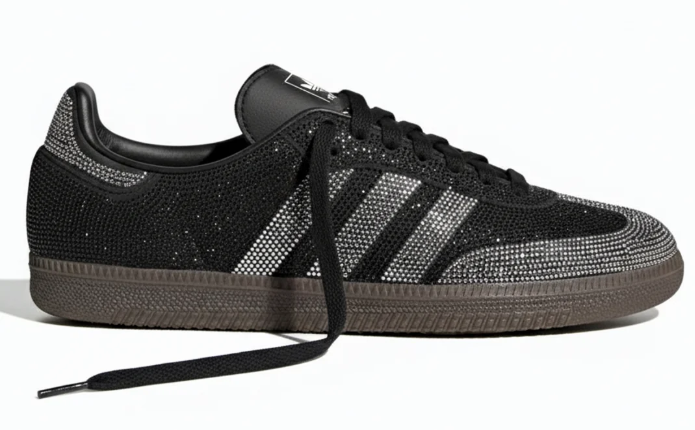 adidas Samba OG 'Black / Silver Rhinestone' Women's