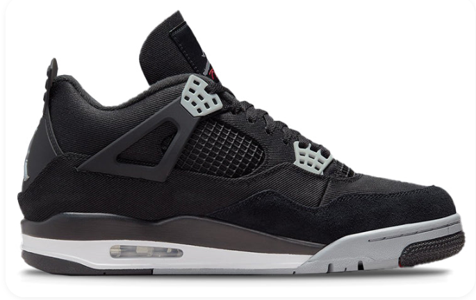 Air Jordan 4 Retro SE 'Black Canvas' (DH7138-006)