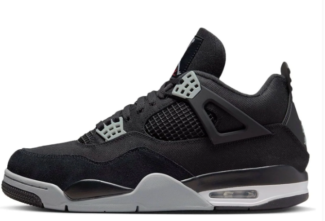 Air Jordan 4 Retro SE 'Black Canvas' (DH7138-006)