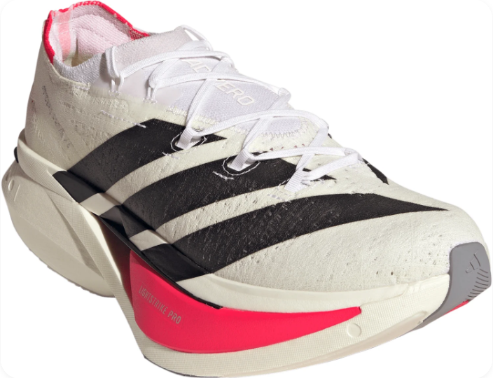 adidas Adizero Prime X 3 Strung 'White / Lucid Red'