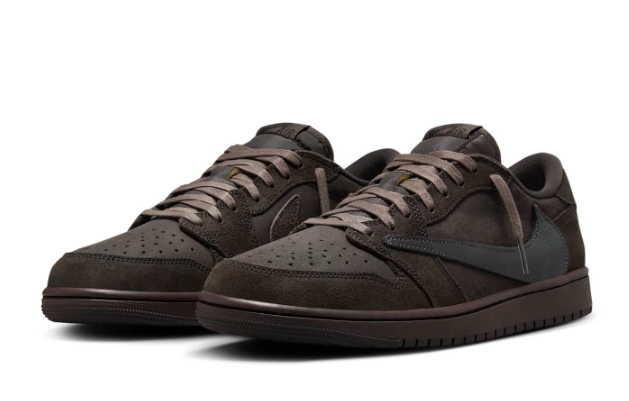 Air Jordan 1 Retro Low OG x Travis Scott 'Velvet Brown' (DM7866-202)