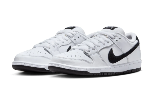 Nike SB Dunk Low Pro White / Black / White