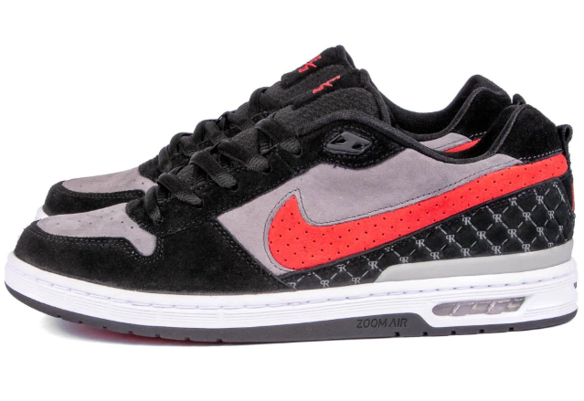 Nike SB Paul Rodriguez Zoom Air 1 BRED – Black / Varsity Red / Flint Grey