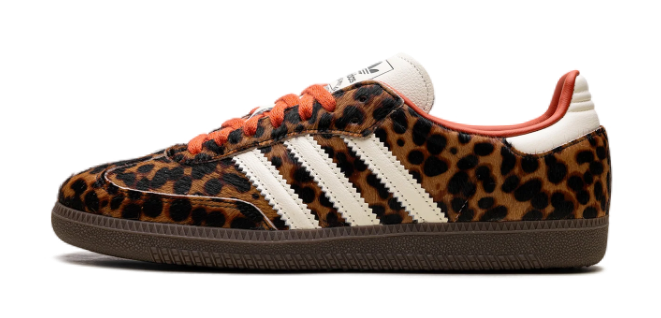 adidas Samba OG 'Leopard / Cream / Orange' JI2734