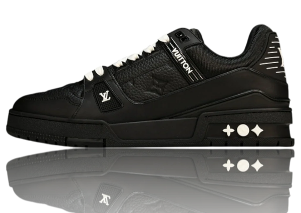 Louis Vuitton Trainer Low 'Monogram Black Embossed' 1AAREY