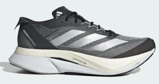 adidas Adizero Boston 12 'Carbon / White / Core Black'