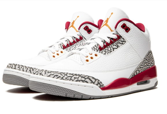 Air Jordan 3 Retro 'Cardinal' (CT8532-126)