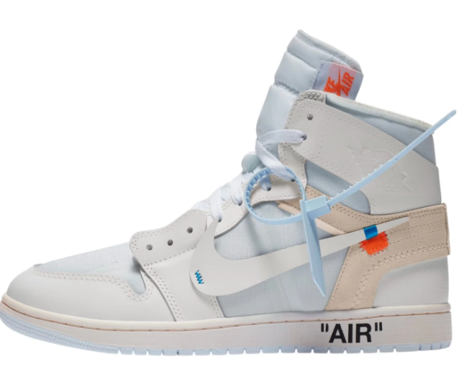 Air Jordan 1 Retro High x OFF-WHITE 'The Ten' AA3834-100