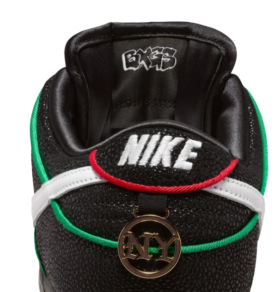 Nike SB Dunk Low Pro QS Black / White / Challenge Red – HV1664-001