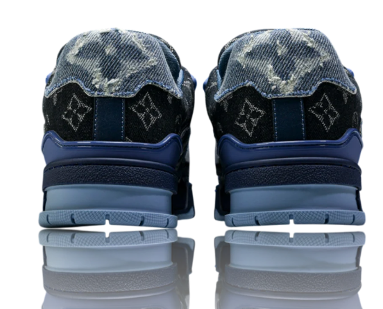 Louis Vuitton LV Trainer Low 'Monogram Denim Blue' 1AC4YW