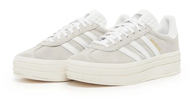 adidas Gazelle Bold 'Grey White' Women's HQ6893