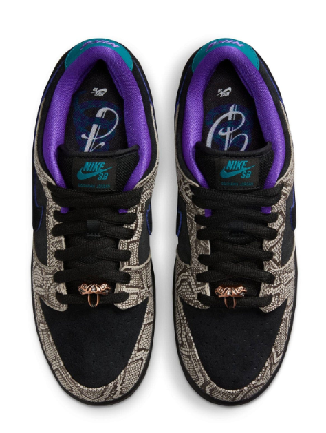 Nike SB Dunk Low Dashawn Jordan Black / Fierce Purple – 313170-017
