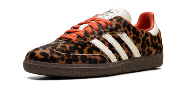 adidas Samba OG 'Leopard / Cream / Orange' JI2734