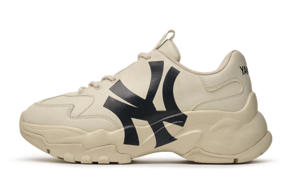 MLB Big Ball Chunky A NY Yankees Sneaker – Beige