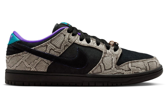 Nike SB Dunk Low Dashawn Jordan Black / Fierce Purple – 313170-017